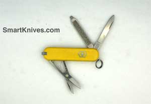 Classic SD Yellow Swiss Army knife