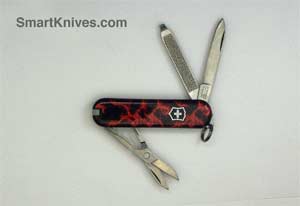 Red Static Swiss Army knife