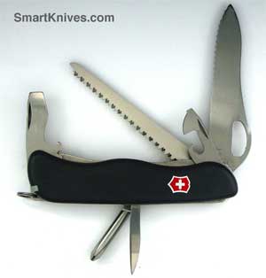 One-Hand Trekker Swiss Army knife
