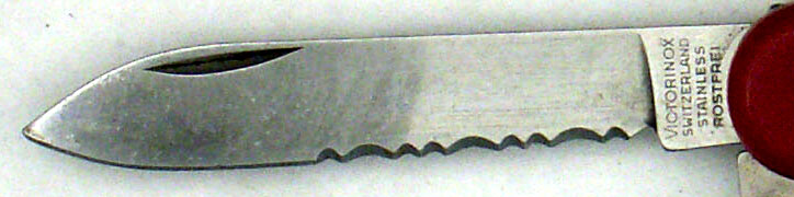 Victorinox Half Serrated Blade Swiss Army Knife Serrated Blade