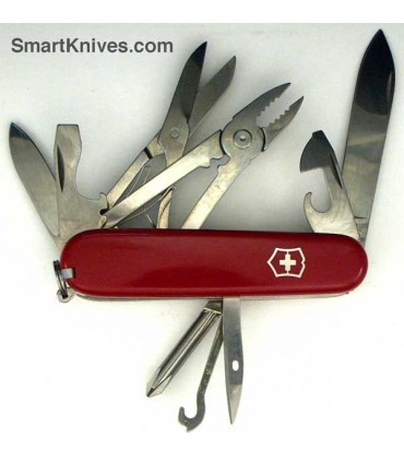 Red Details about   Victorinox Swiss Army Deluxe Tinker Pocket Knife 